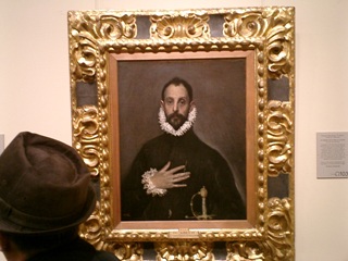 プラド美術館 エル・グレコ 「胸に手を置く騎士の肖像」 | ベジータの