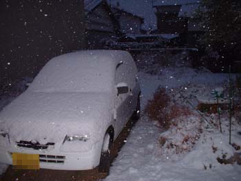 2005年12月の高知の雪その2