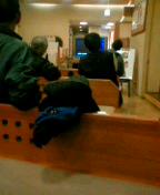 ３１日・スーパー銭湯にて