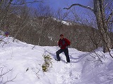 070121飯縄山登山道