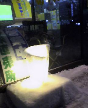 雪明り１