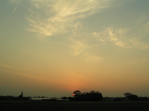 20071202夕空