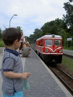 念願の豆電車