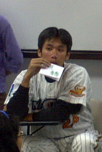 [荘景賀選手(当時は野手でした)]