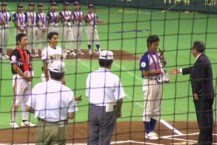 [若獅子賞表彰中]