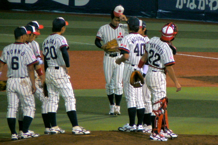 [亀川投手登板]