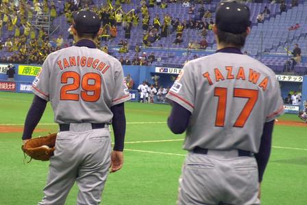 [谷口＆田沢投手]