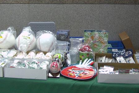 [主場商品部の品揃え]