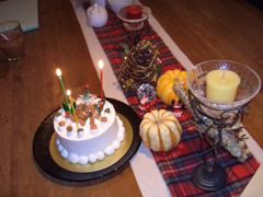 ワンコ用クリスマスケーキ