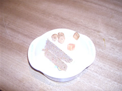 取り分けてもらった我が家の分♪