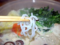 くずきりを加熱すると透明になる | たのちから - 楽天ブログ