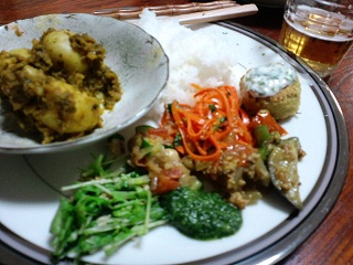 パクチーランチ