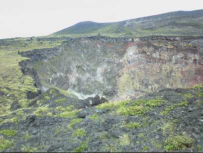 三原山噴火口