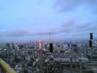 スカイデッキからの風景