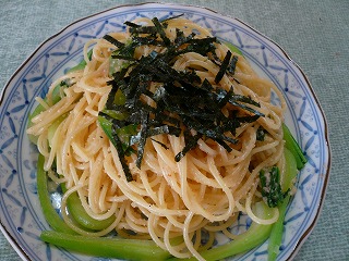 明太子パスタ