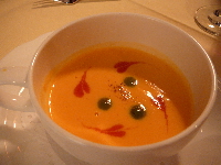 人参のポタージュ