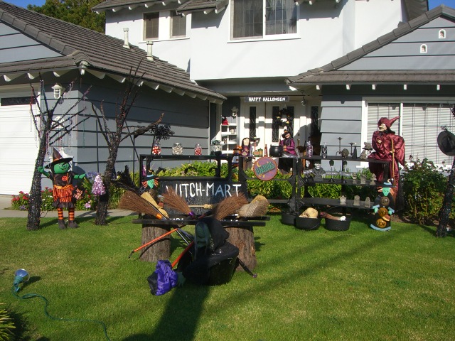 ハロウィンかざりつけ３