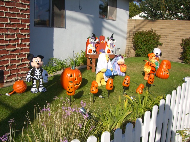 ハロウィンかざりつけ４