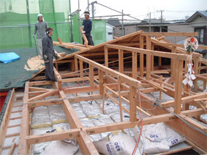 屋根解体6