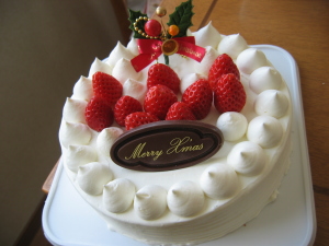 クリスマスケーキ２００９-１.JPG