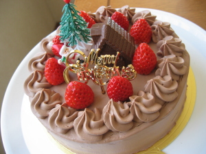 クリスマスケーキ２００９-３.JPG