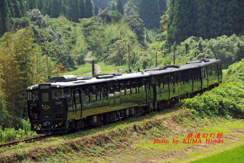 肥薩線の特急「はやとの風」