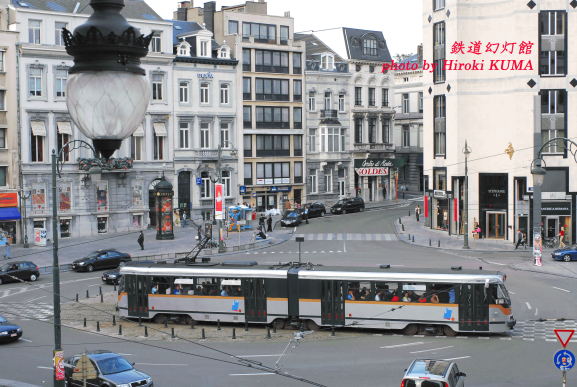 ブリュッセルの連接トラム