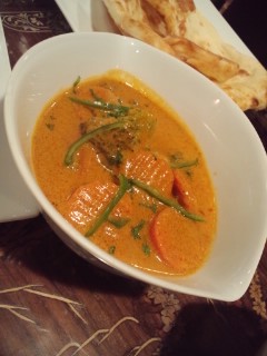 インド料理　モハン　野菜カレー