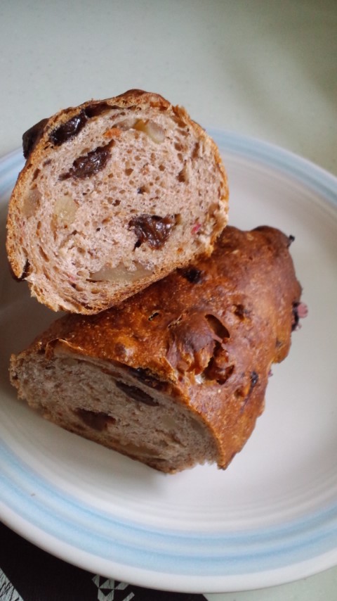 レーズンとくるみ