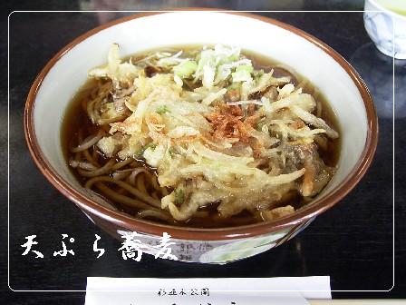 天ぷら蕎麦