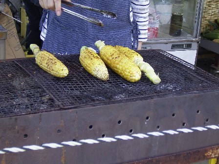 焼きとうもろこし２