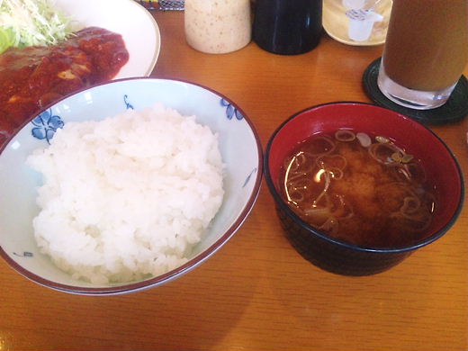 チーズかぼちゃハンバーグ定食３