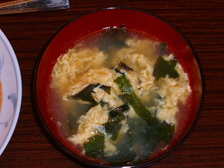 卵スープ