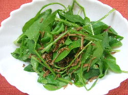 ほうれん草のサラダ