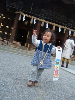 七五三お参り