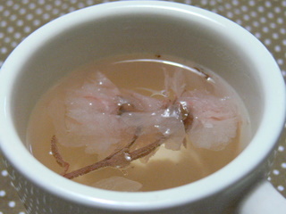 桜湯♪