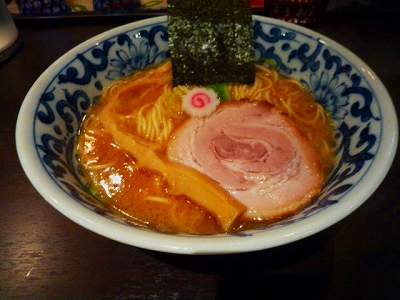 魚介豚骨らー麺＠斑鳩