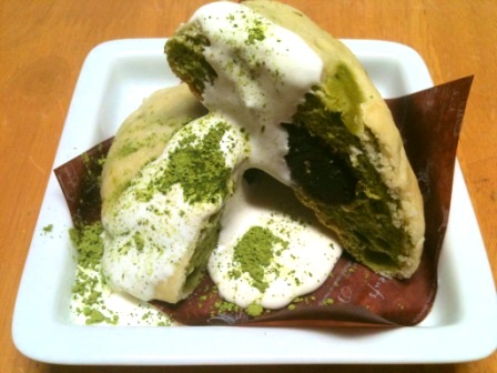 抹茶あんこメロン