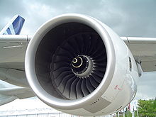 ★220px-A380-trent900　Ａ３８０のエンジン　ロールスロイストレント９００ジェットエンジン.jpg