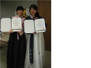 西江大語学堂卒業式
