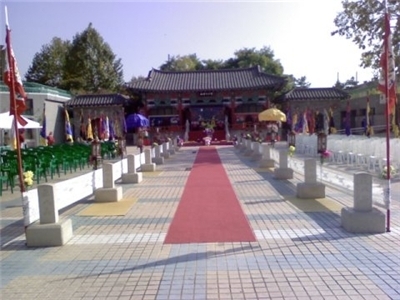 韓日カップルの結婚式