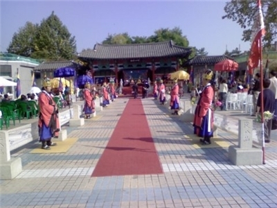 韓日カップルの結婚式