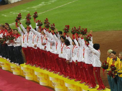 北京五輪女子ソフト決勝５