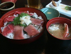 和一心のトロ鉄火丼