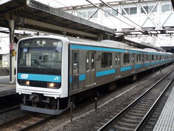 京浜東北線209系（2009年2月26日12:09撮影）