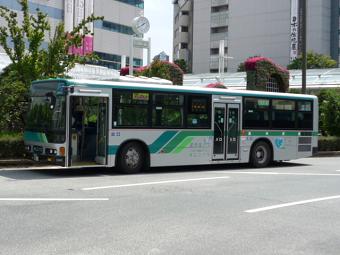 遠鉄バス（浜松駅前バスターミナルにて）