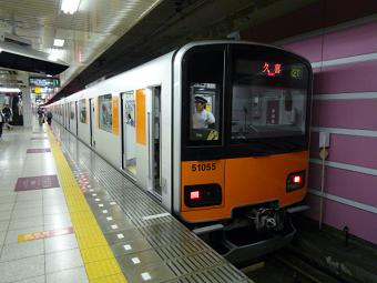 東武50050系（50055F、9:57撮影）