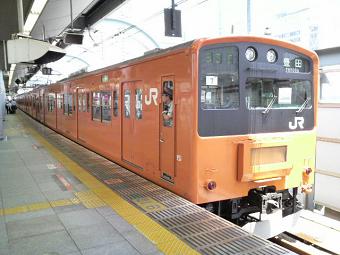 JR中央線201系（東京駅にて）