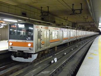 武蔵野線205系（東京駅にて）