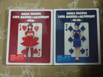 「NANA MIZUKI LIVE GAMES×ACADEMY」ジャケット（BD）